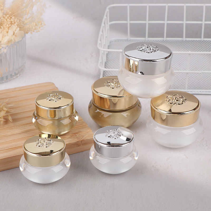 Luxury Skincare & Spa Photos - Vasetti Vuoti in Acrilico per Crema