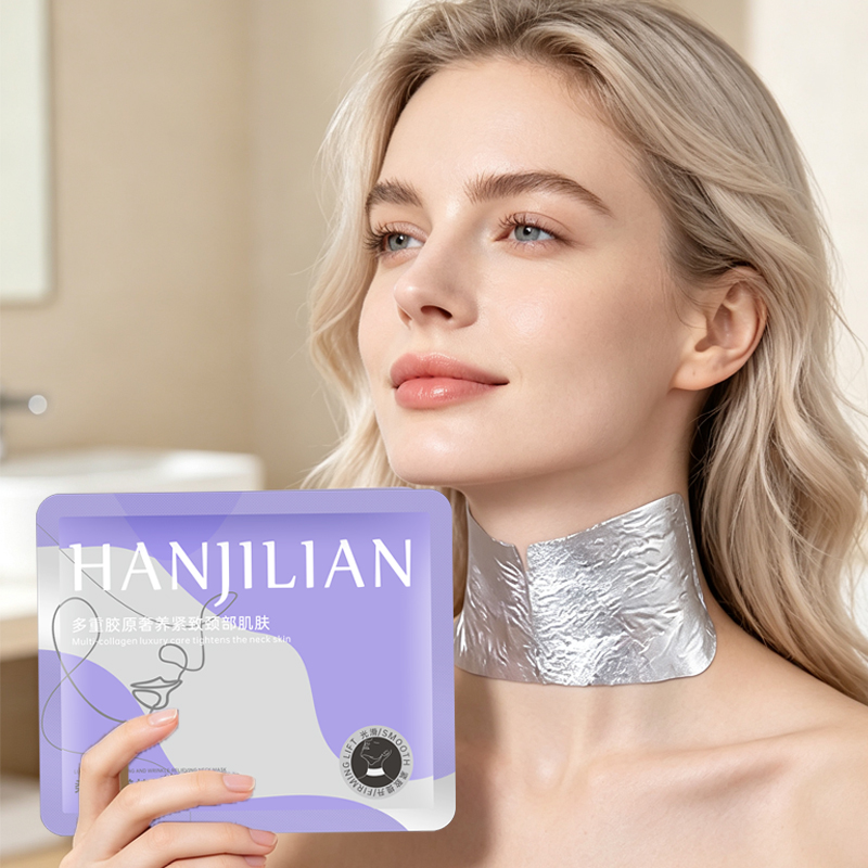 Luxury Skincare & Spa Photos - Maschera per il collo morbida e