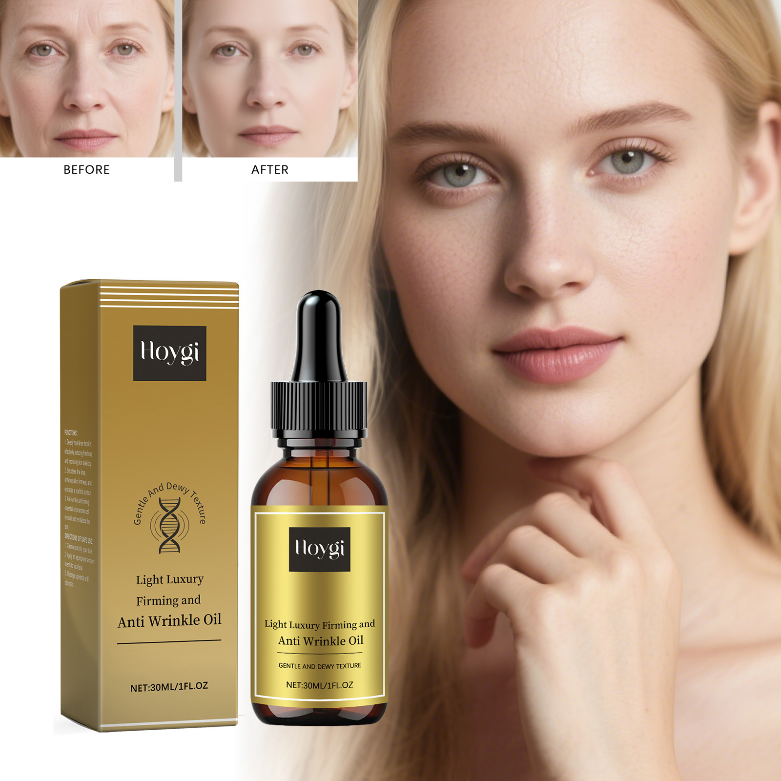 Luxury Skincare Aesthetic - Rassodante Cura del viso Olio Lifting