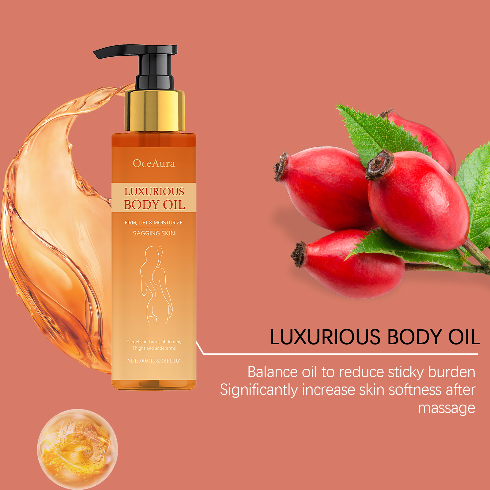 Olio per il corpo lifting e ra - Luxury Skincare Cream recensione e prezzo