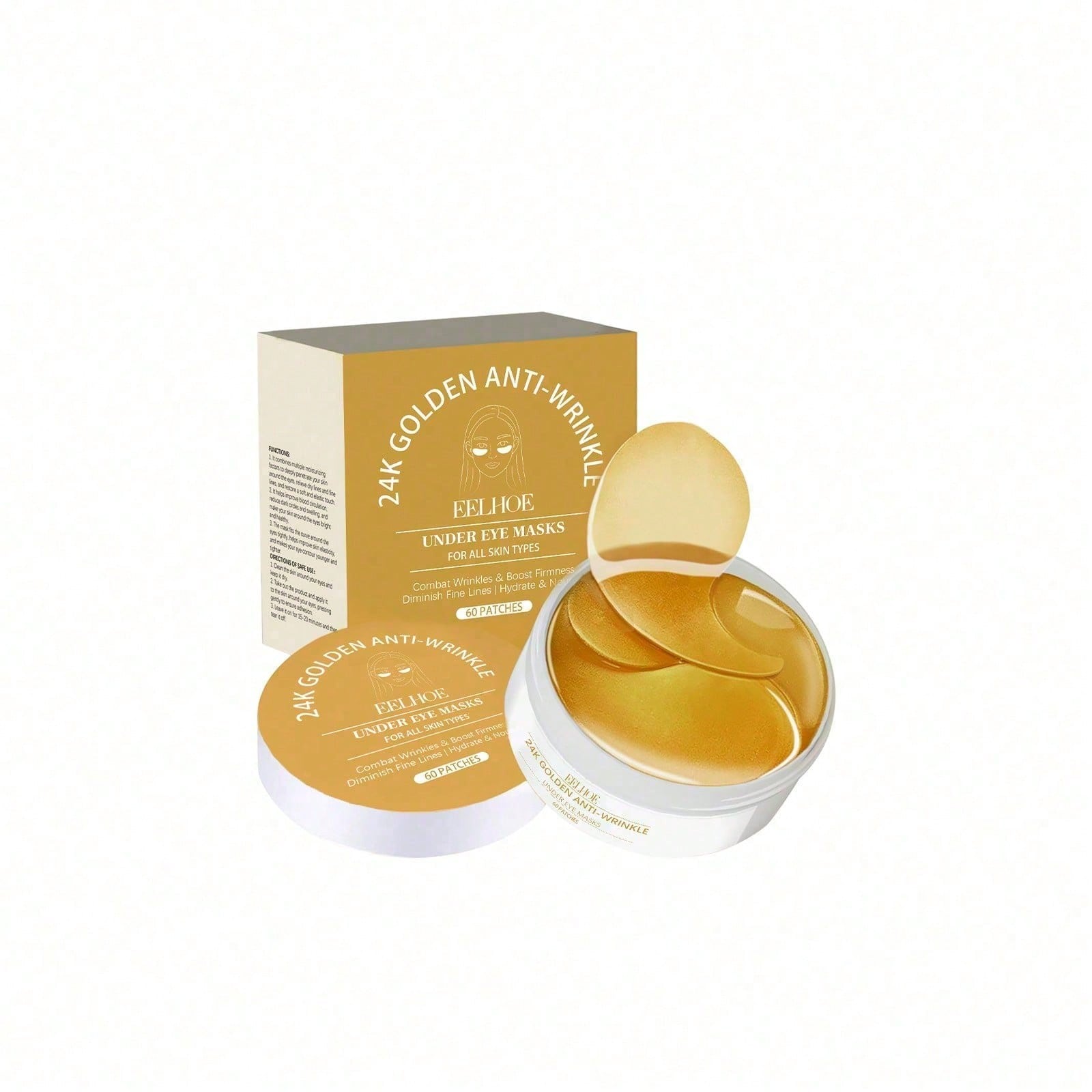 Maschera Occhi in Oro 24K, 60  - Luxury Skincare Line recensione e prezzo